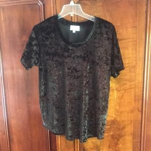 Velvet T-shirt
